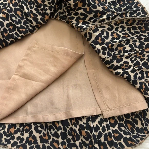 J. Crew Pleated Leopard Midi Skirt - Picture 9 of 9